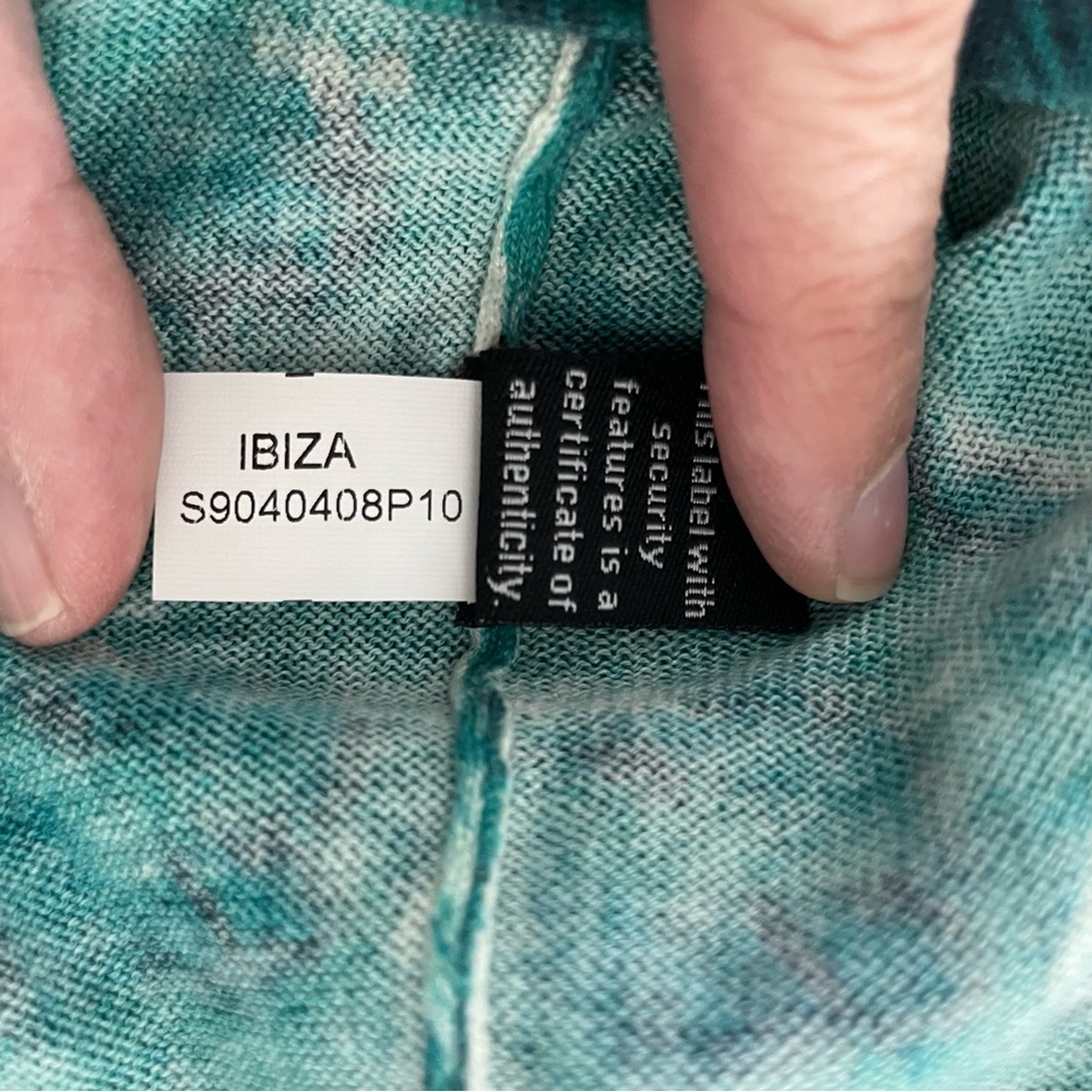 New with Tags Diane Von Fuerstenberg Ibiza Palace Tiger Green Cardigan Medium - Picture 12 of 13